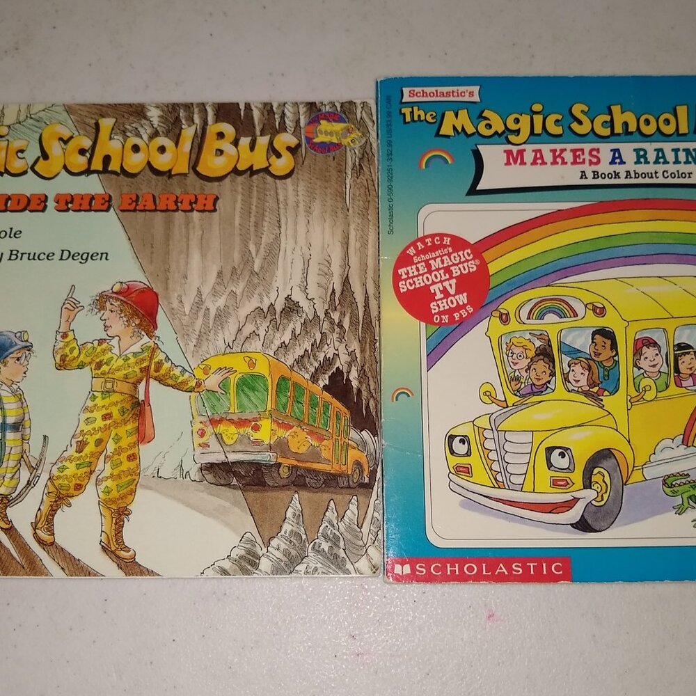 The Magic School Bus Inside the Earth, makes Rainbow set of 2